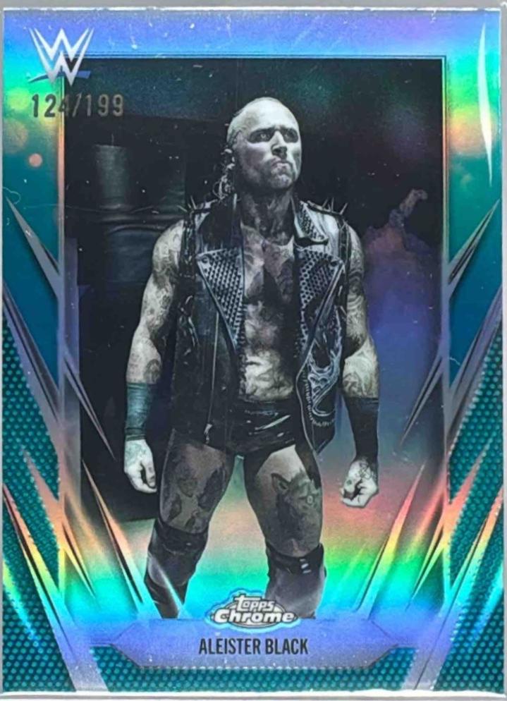 Aleister Black [Aqua Refractor] #28