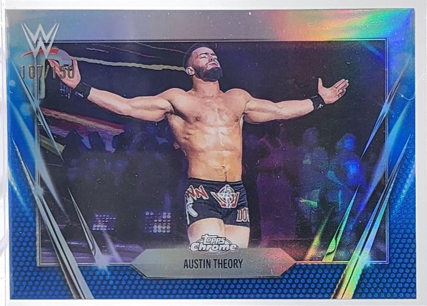 Austin Theory [Blue Refractor] #77