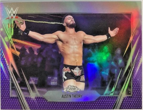Austin Theory [Purple Refractor] #77