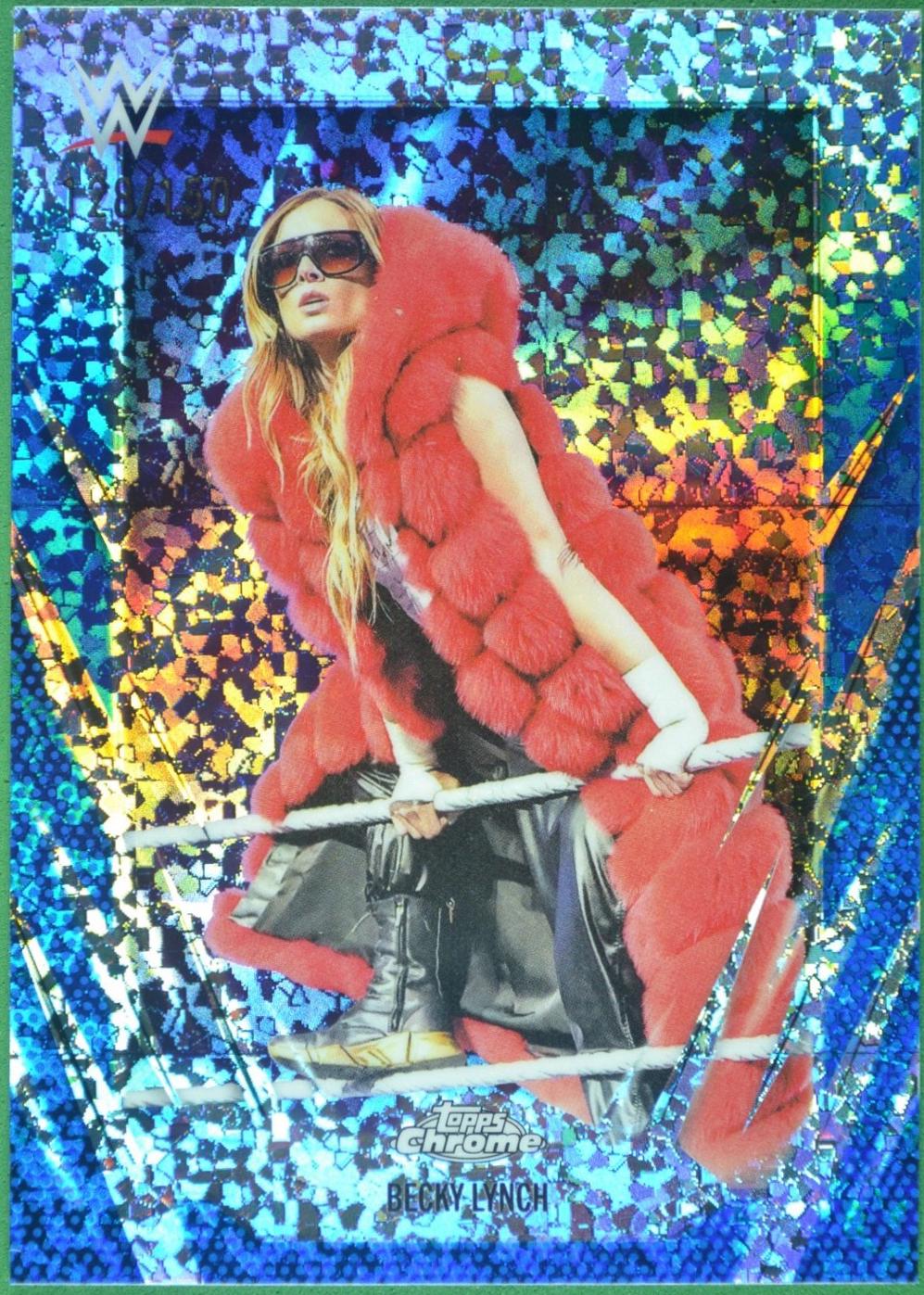 Becky Lynch [Blue Mini Diamond Refractor] #11