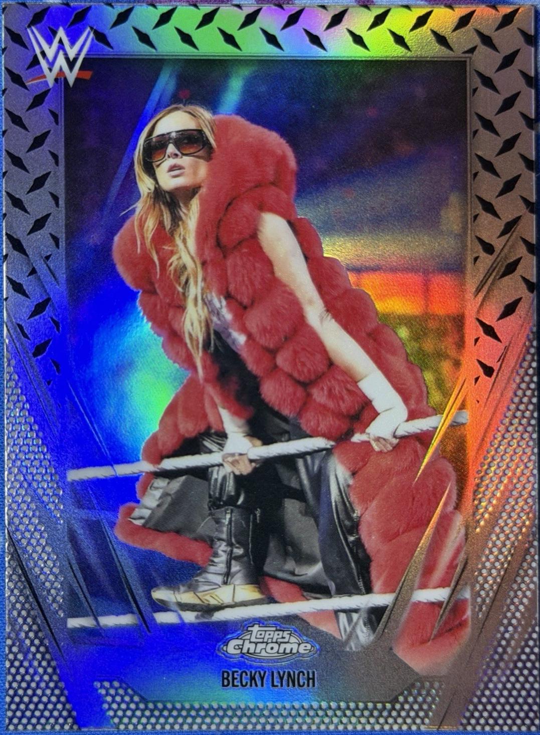 Becky Lynch [Diamond Plate Refractor] #11