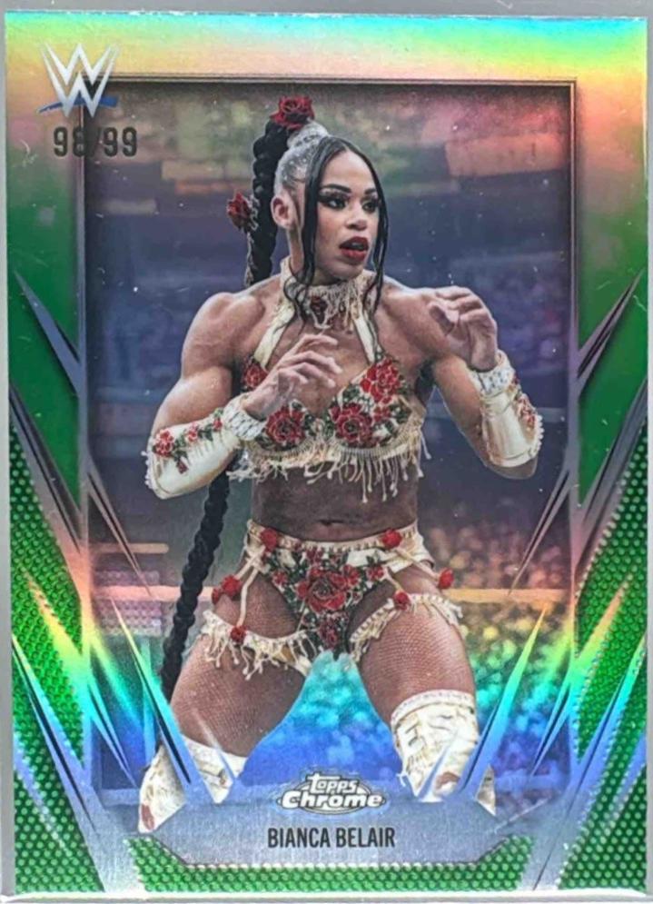 Bianca Belair [Green Refractor] #33