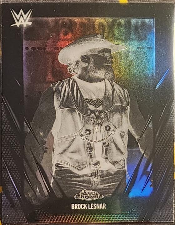 Brock Lesnar [Negative Refractor] #168