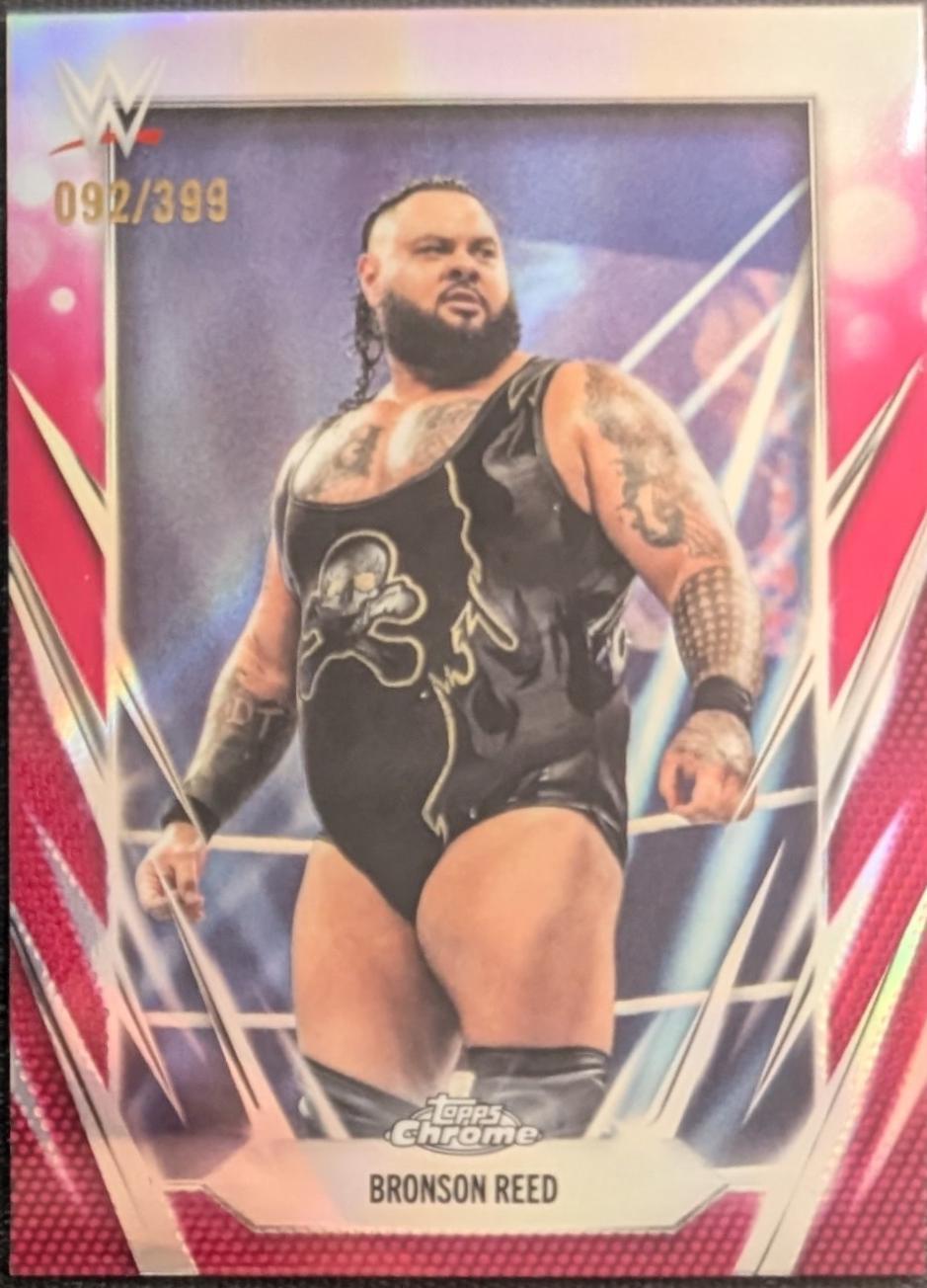 Bronson Reed [Magenta Refractor] #53