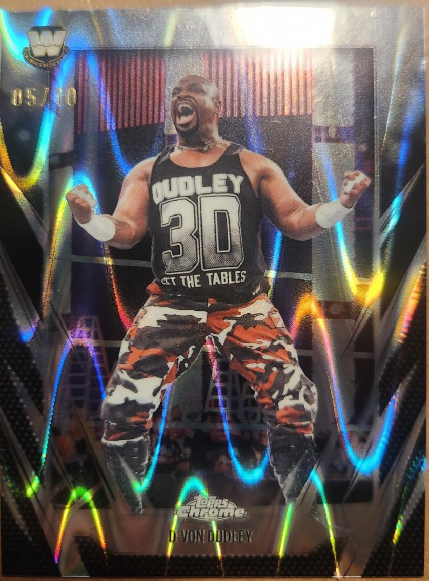 D-Von Dudley [Black RayWave Refractor] #198