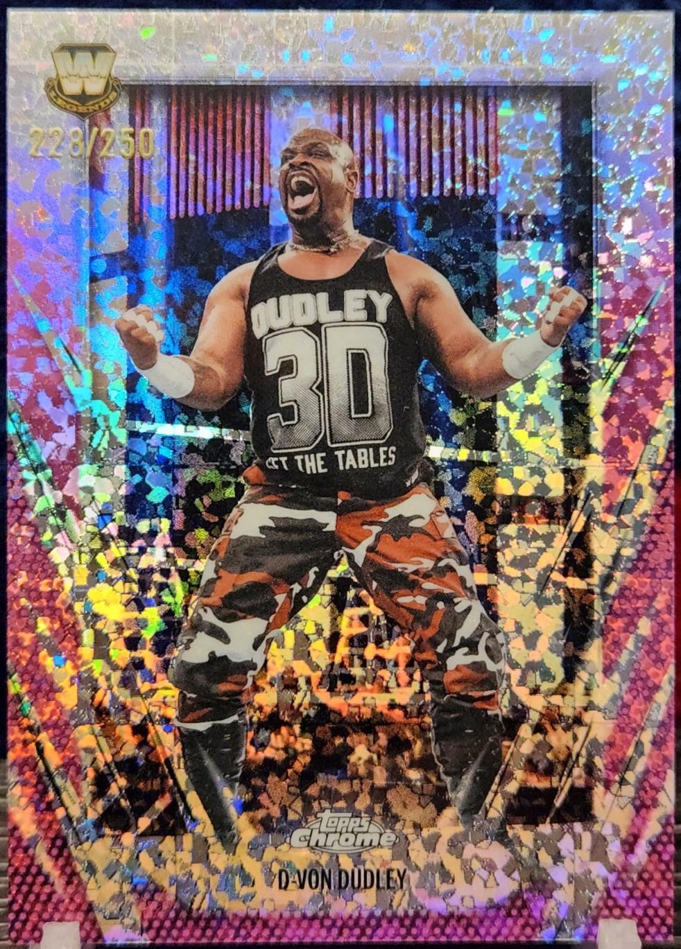 D-Von Dudley [Pink Mini Diamond Refractor] #198