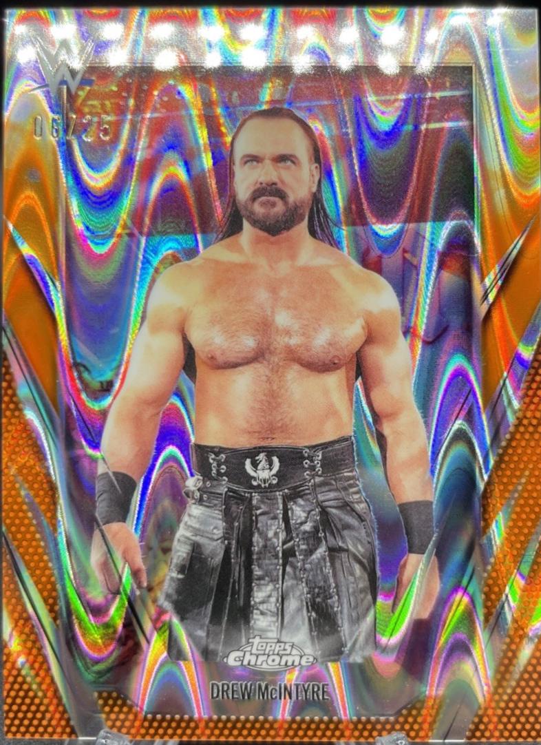 Drew McIntyre [Orange Geometric] #96