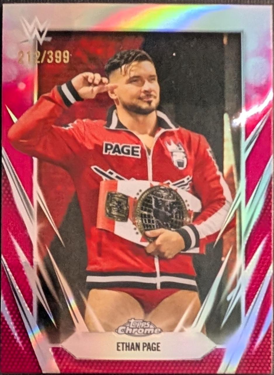 Ethan Page [Magenta Refractor] #133