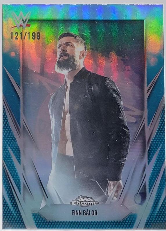 Finn Balor [Aqua Refractor] #5