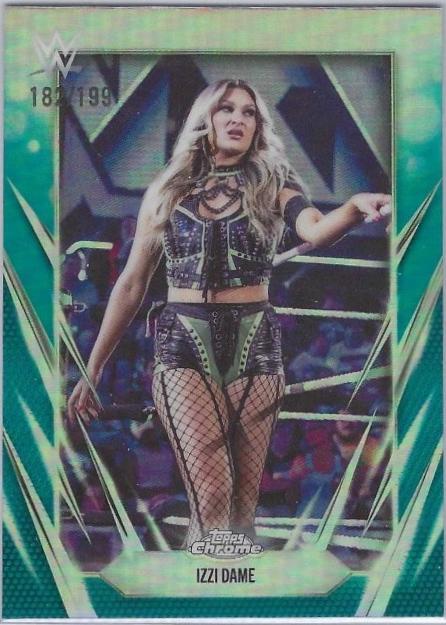 Izzi Dame [Aqua Refractor] #38