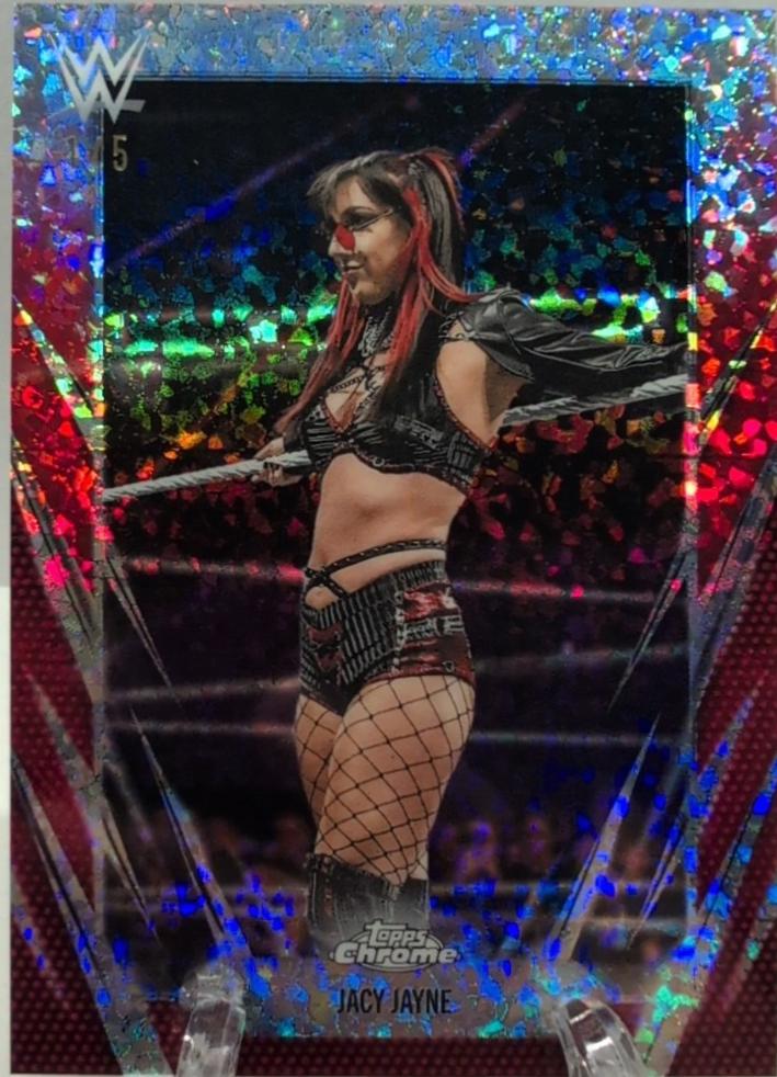 Jacy Jayne [Red Mini Diamond Refractor] #161