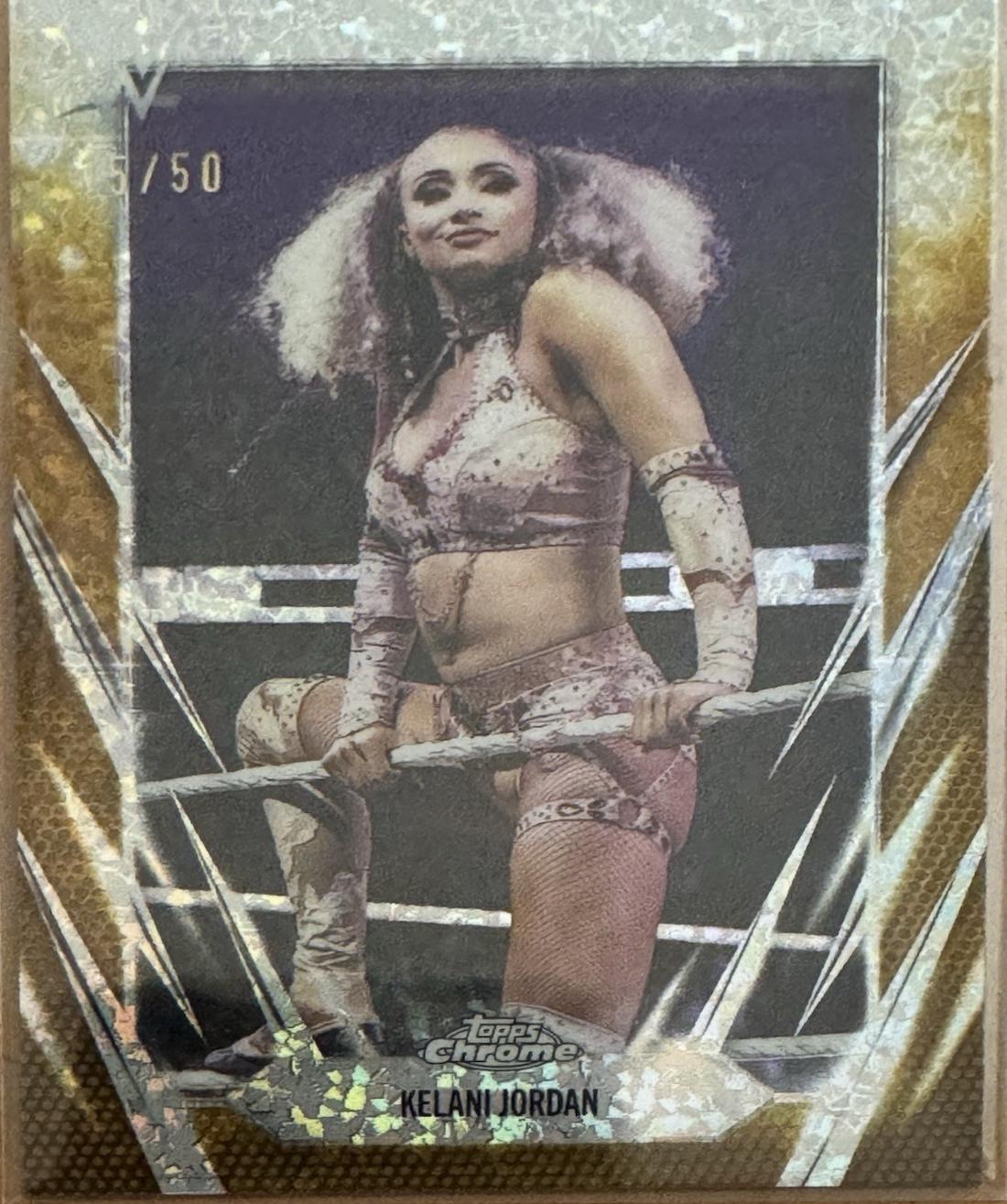 Kelani Jordan [Gold Mini Diamond Refractor] #95