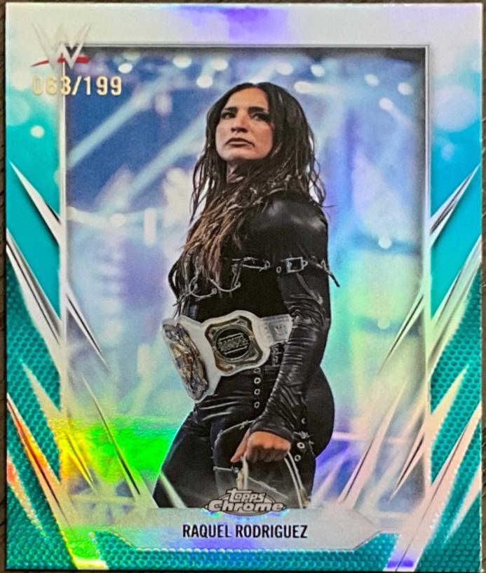 Raquel Rodriguez [Aqua Refractor] #84