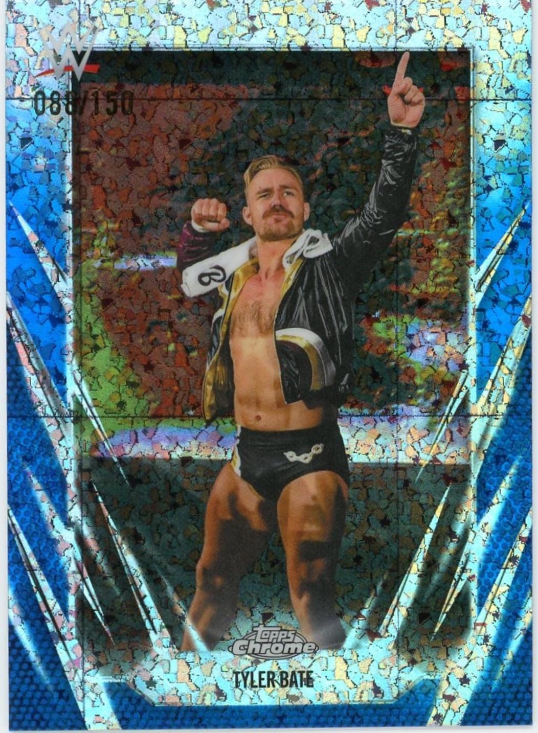 Tyler Bate [Blue Mini Diamond Refractor] #112