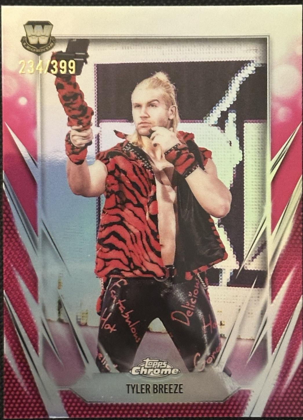 Tyler Breeze [Pink Refractor] #91