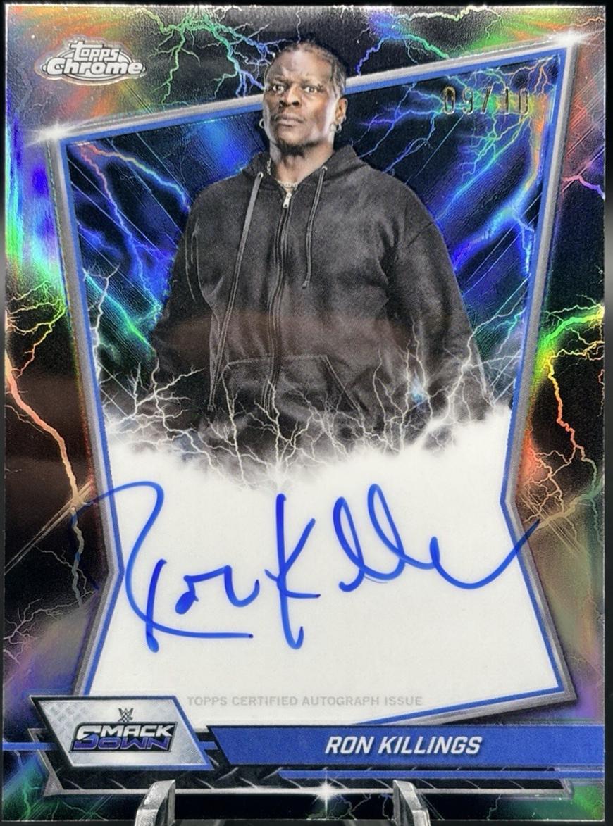 Ron Killings [Black Refractor] #BBA-RON