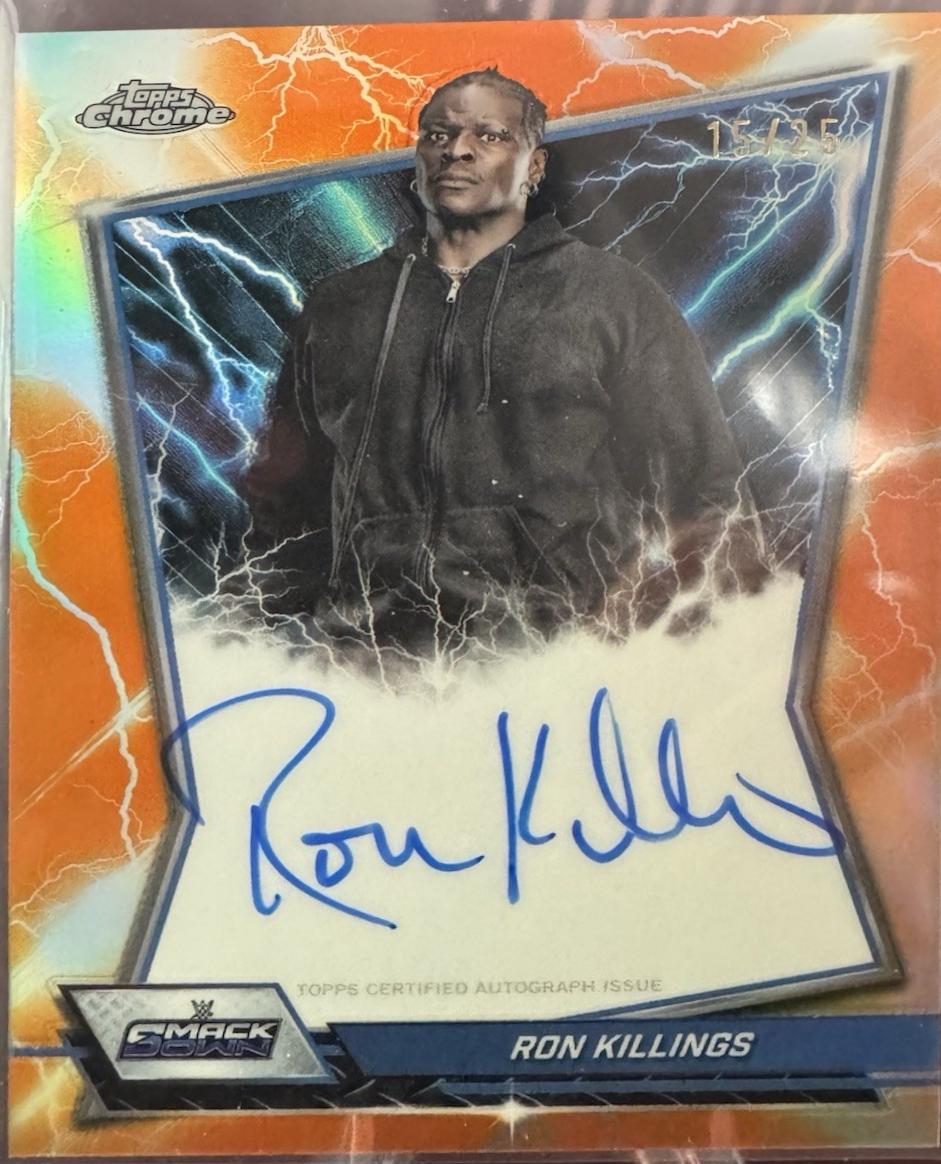 Ron Killings [Orange Refractor] #BBA-RON