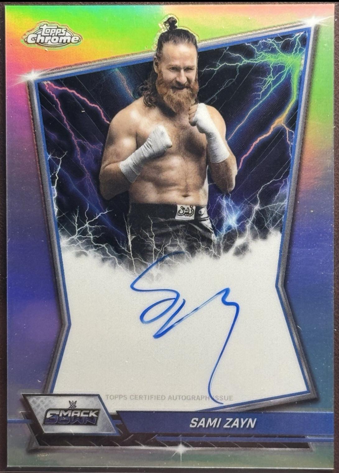 Sami Zayn [Refractor] #BBA-SAM