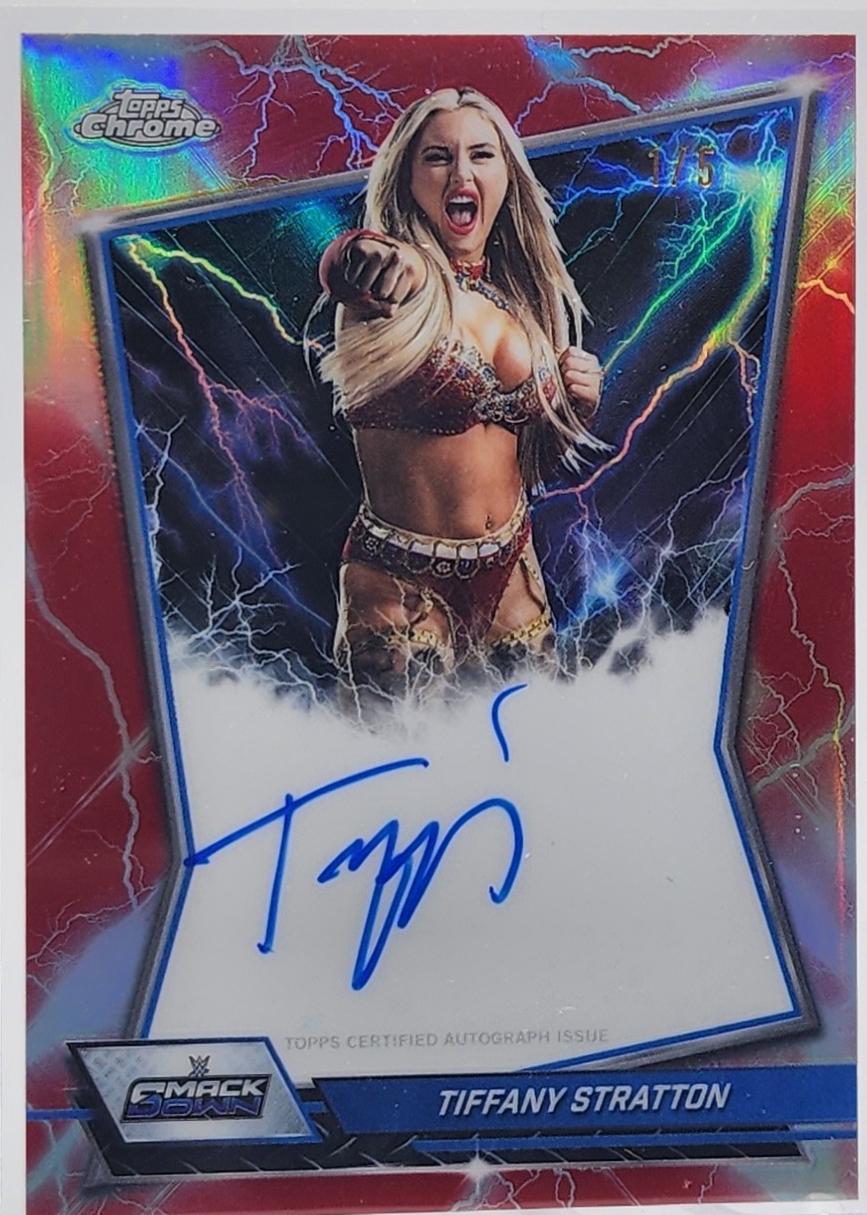Tiffany Stratton [Red Refractor] #BBA-TIF
