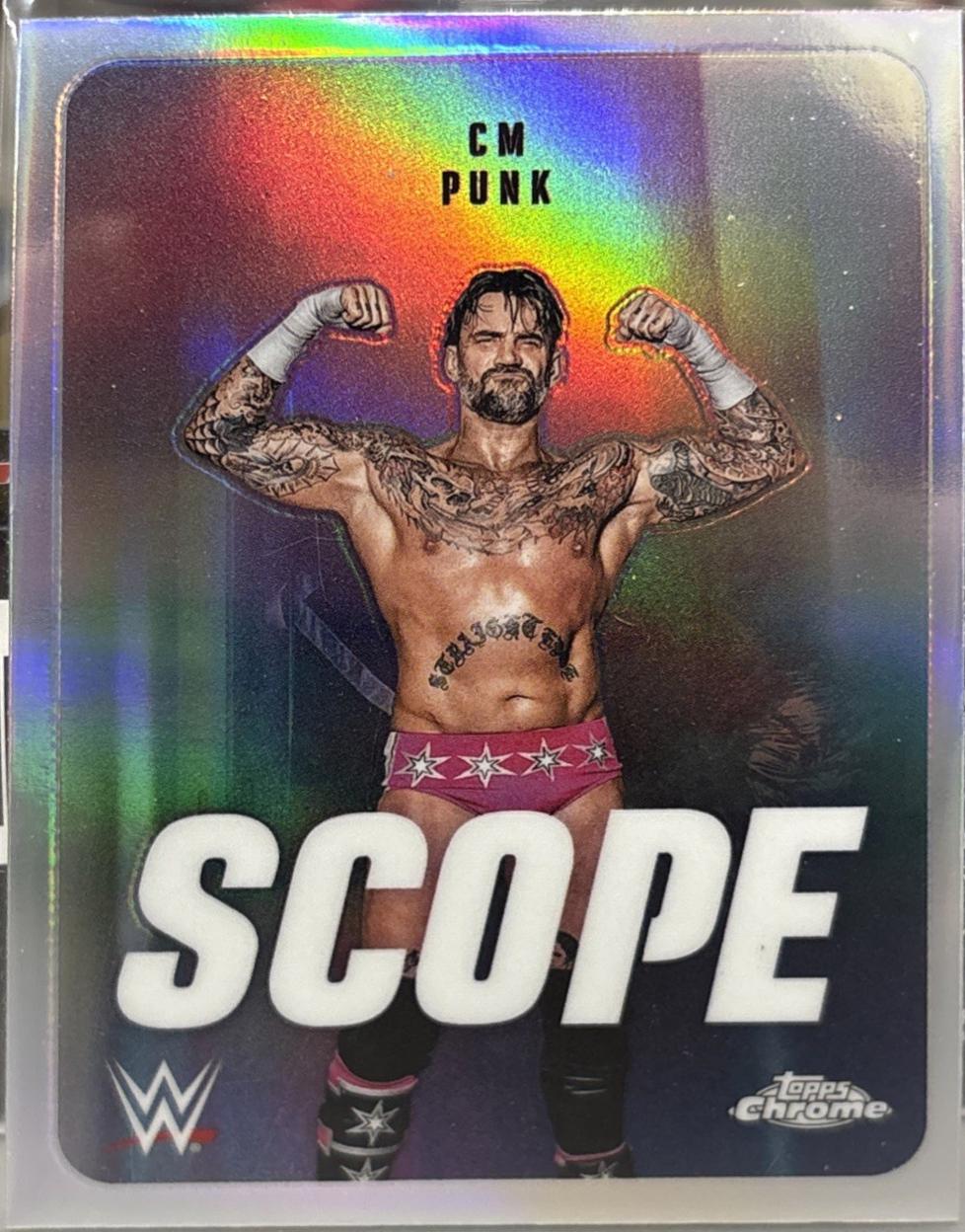 CM Punk [Refractor] #SCO-40