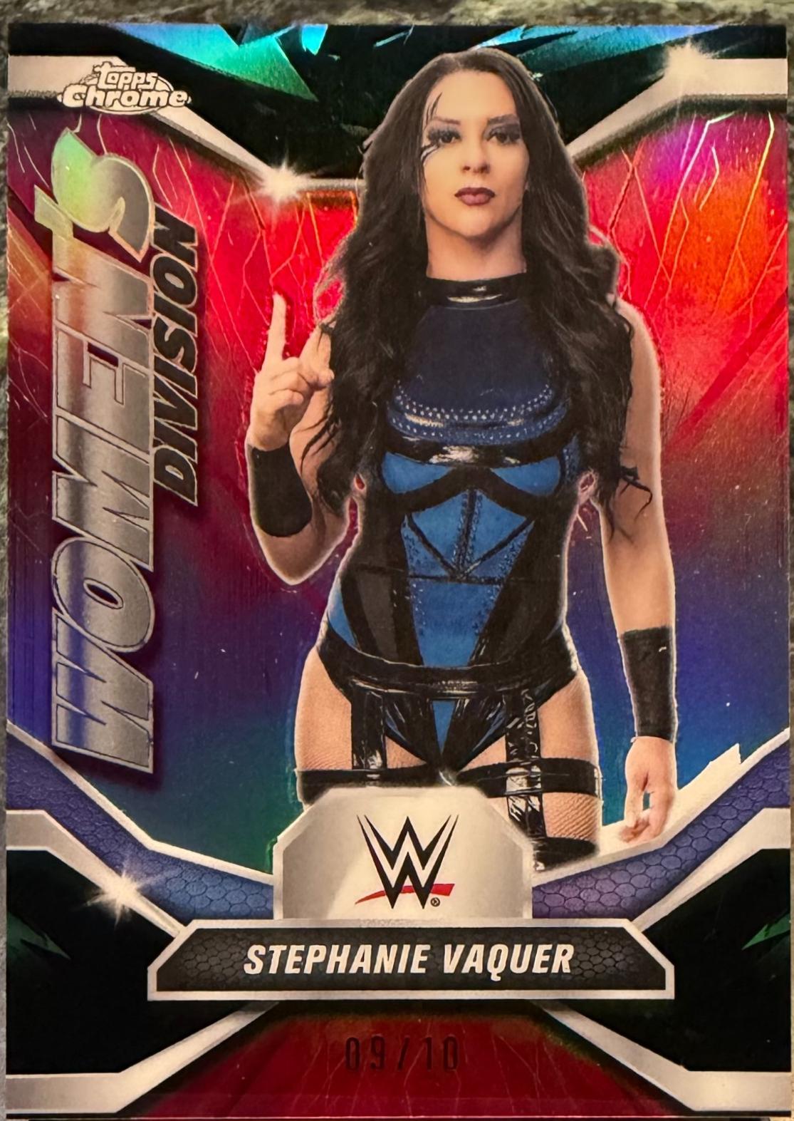 Stephanie Vaquer [Black Refractor] #WDV-13
