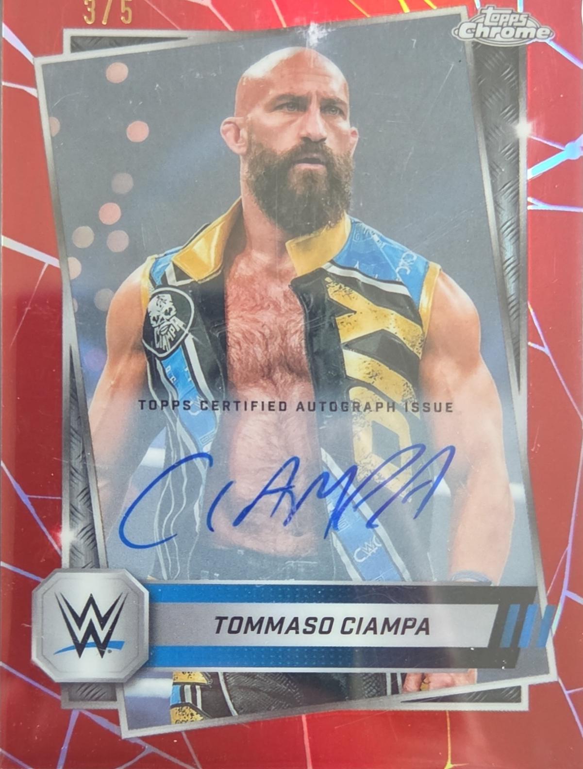 Tommaso Ciampa [Autograph Red Refractor] #197