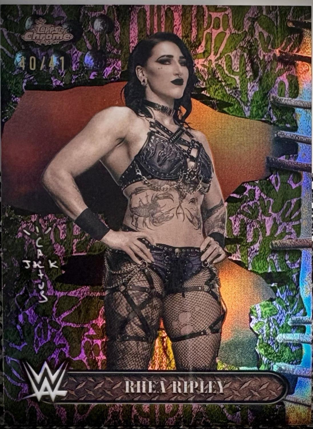 Rhea Ripley [Cactus Jack Refractor] #2