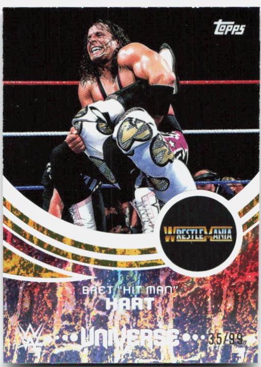 Bret Hit Man Hart [Gold Stone Event Variation] #232