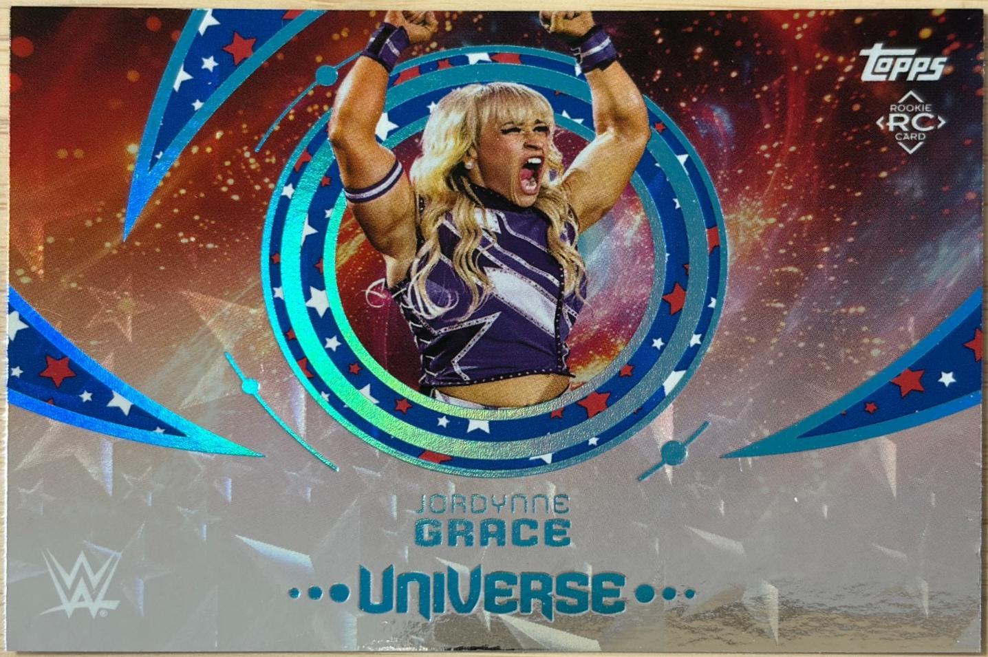 Jordynne Grace [Red White Blue Stars] #118