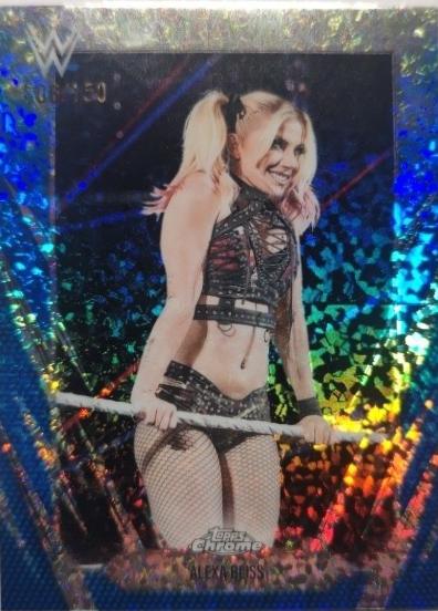 Alexa Bliss [Blue Mini Diamond Refractor] #64