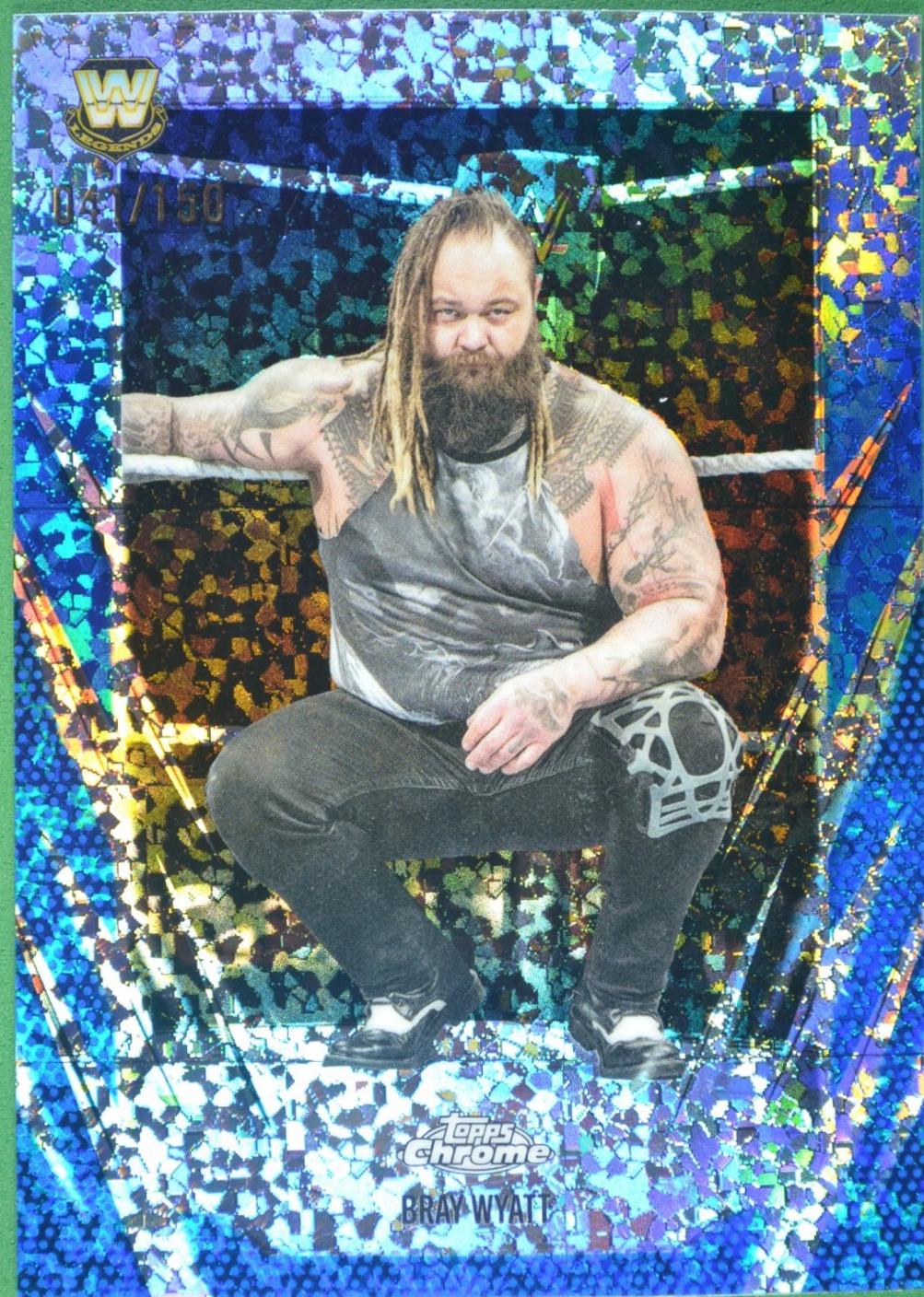 Bray Wyatt [Blue Mini Diamond Refractor] #76
