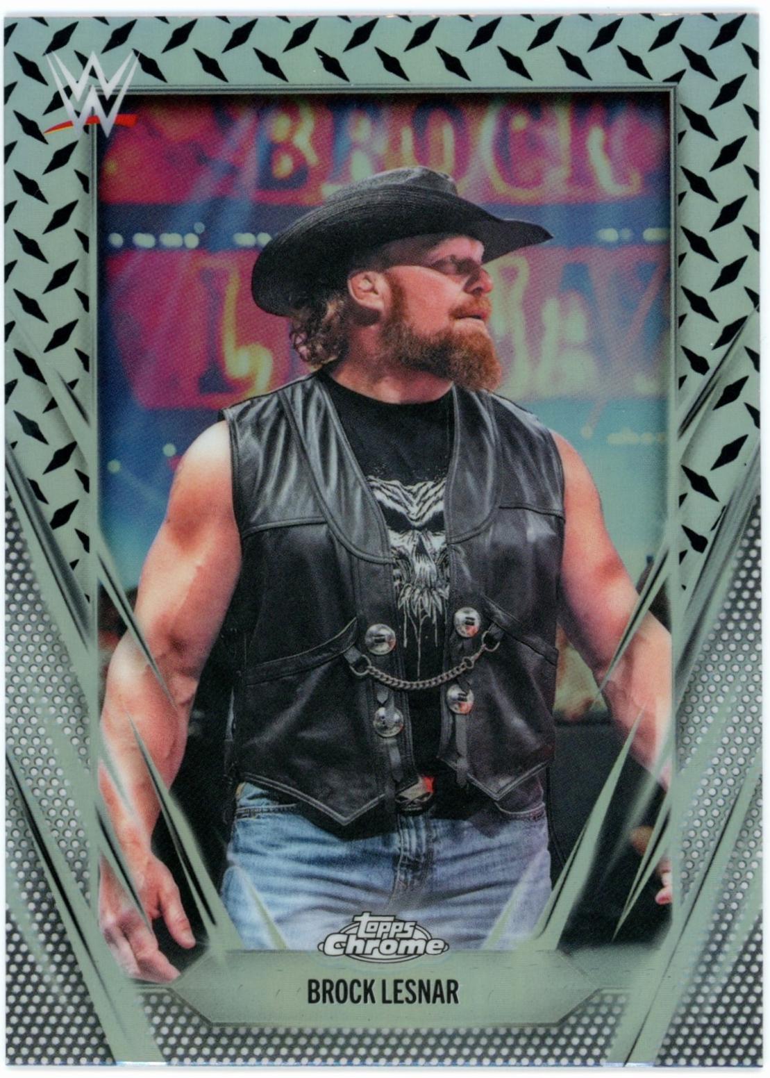 Brock Lesnar [Diamond Plate Refractor] #168