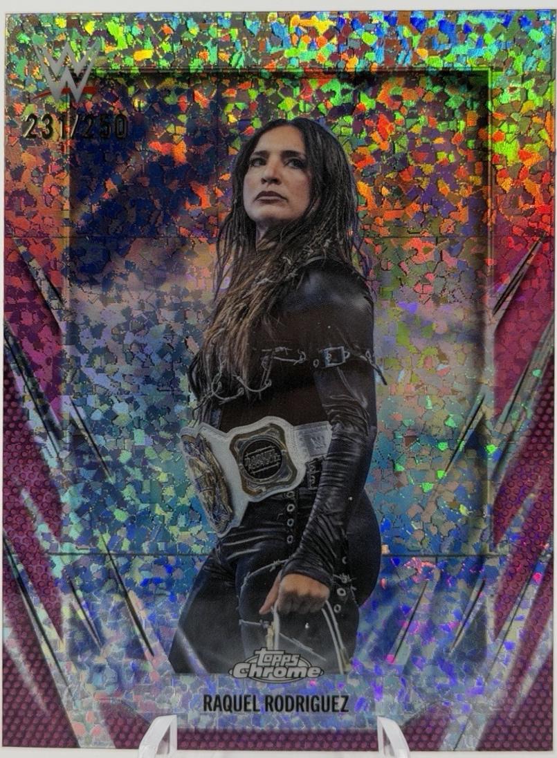 Raquel Rodriguez [Pink Mini Diamond Refractor] #84