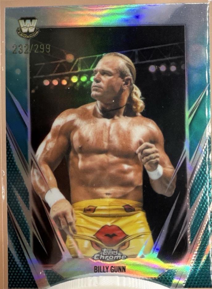 Billy Gunn [Aqua Refractor] #22