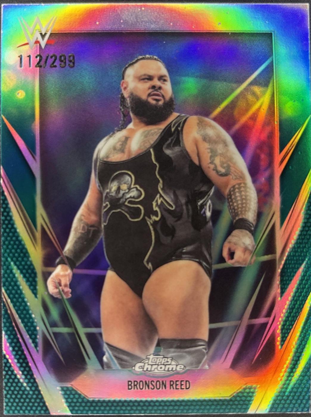 Bronson Reed [Teal Refractor] #53