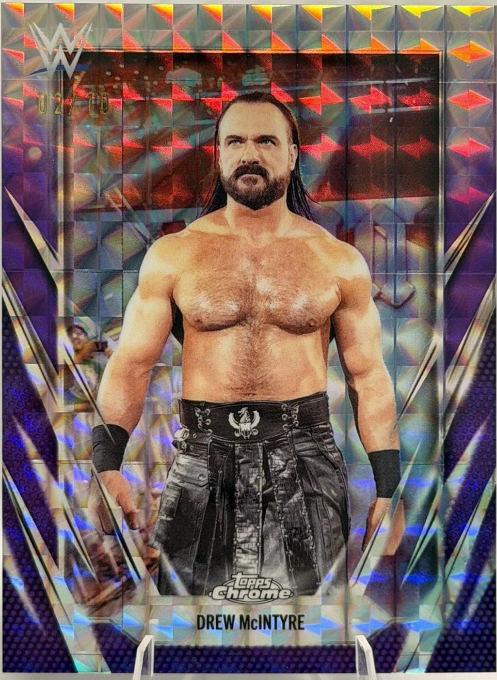 Drew McIntyre [Purple Geometric] #96