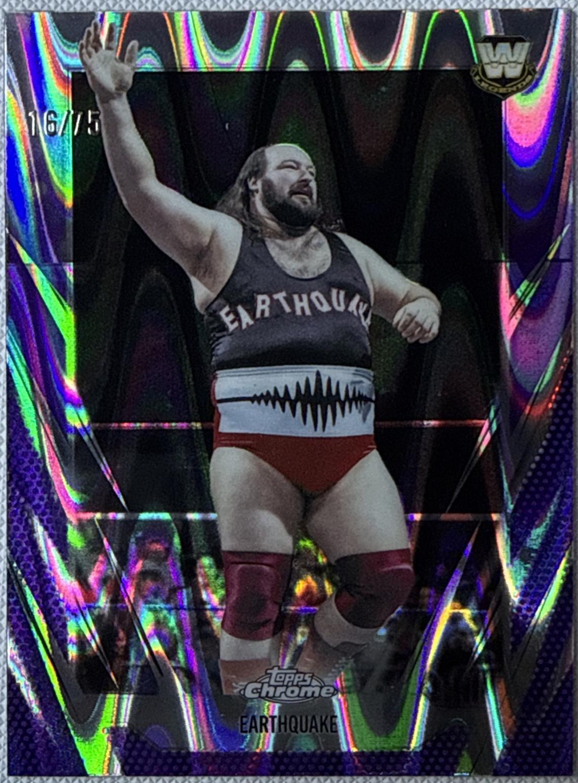 Earthquake [Purple RayWave Refractor] #106
