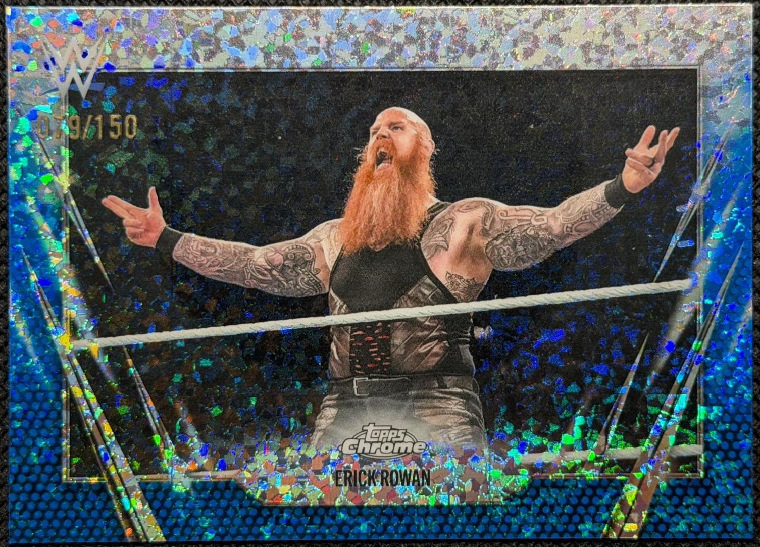 Erick Rowan [Blue Mini Diamond Refractor] #145