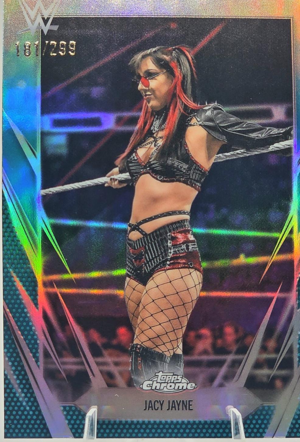 Jacy Jayne [Teal Refractor] #161