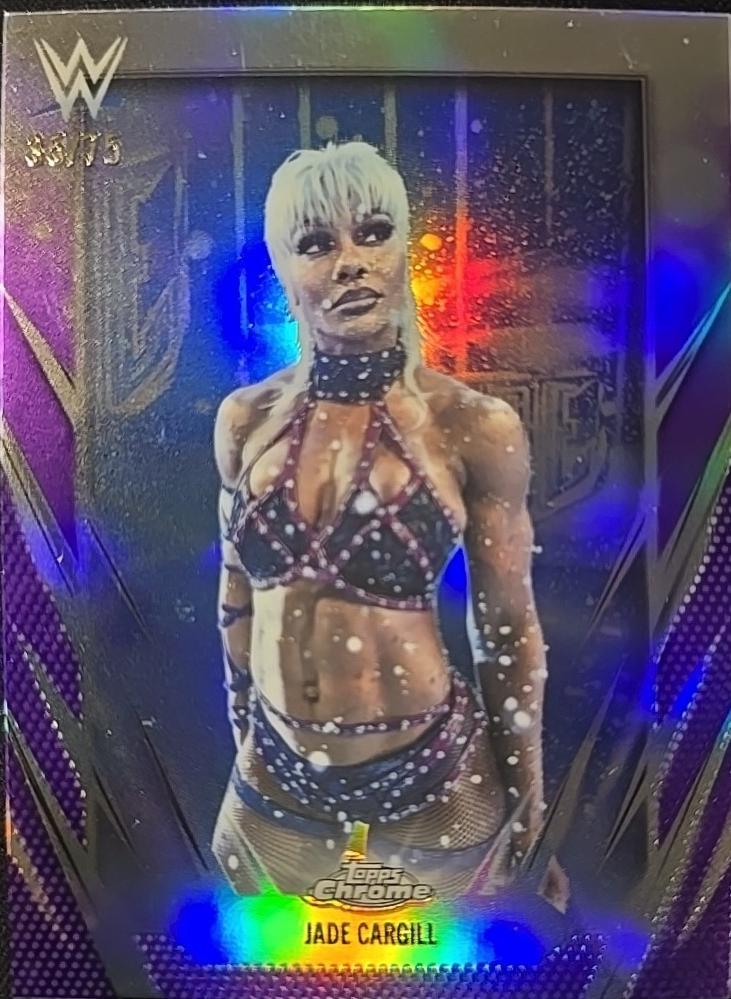 Jade Cargill [Purple Refractor] #45