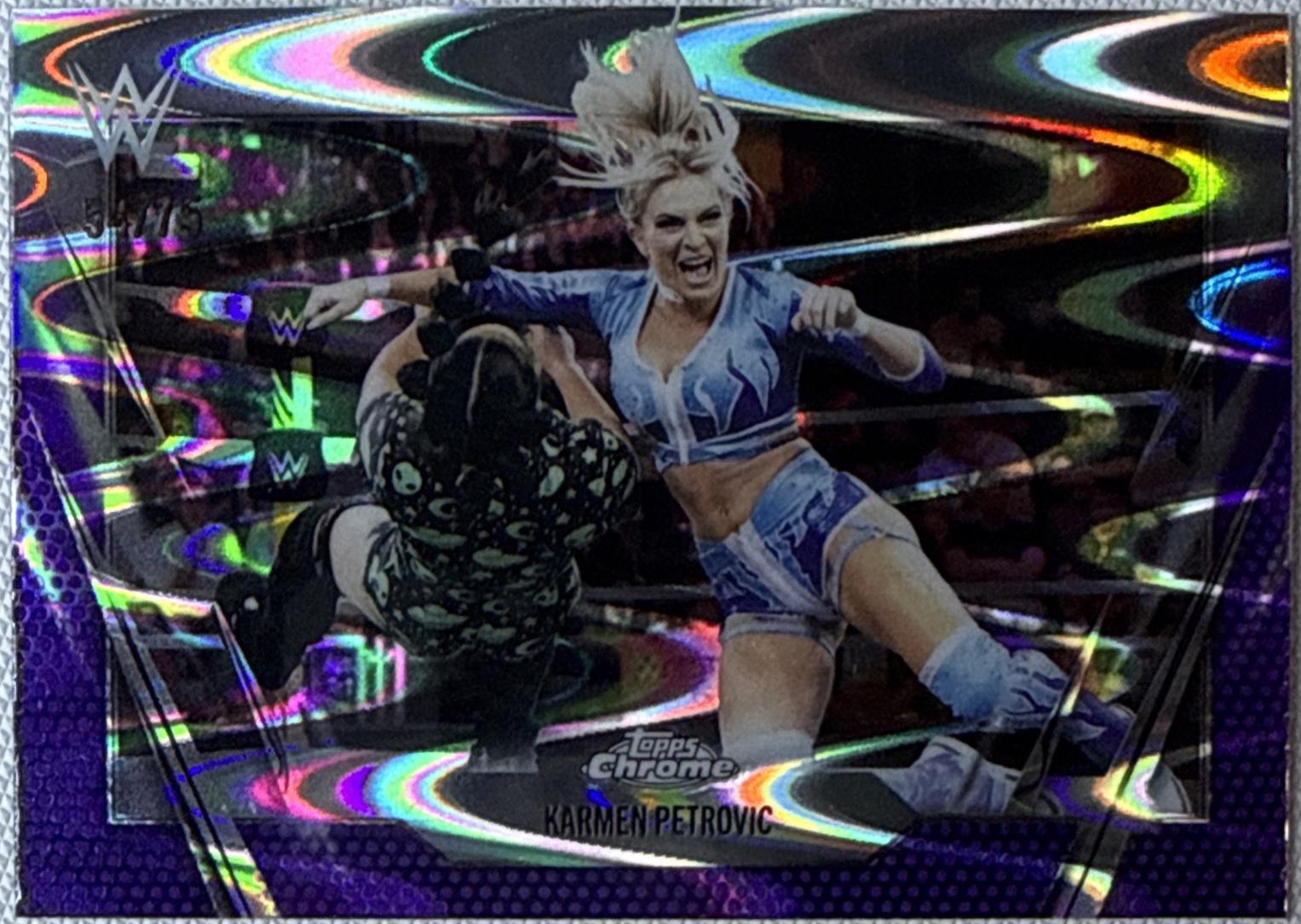 Karmen Petrovic [Purple RayWave Refractor] #54
