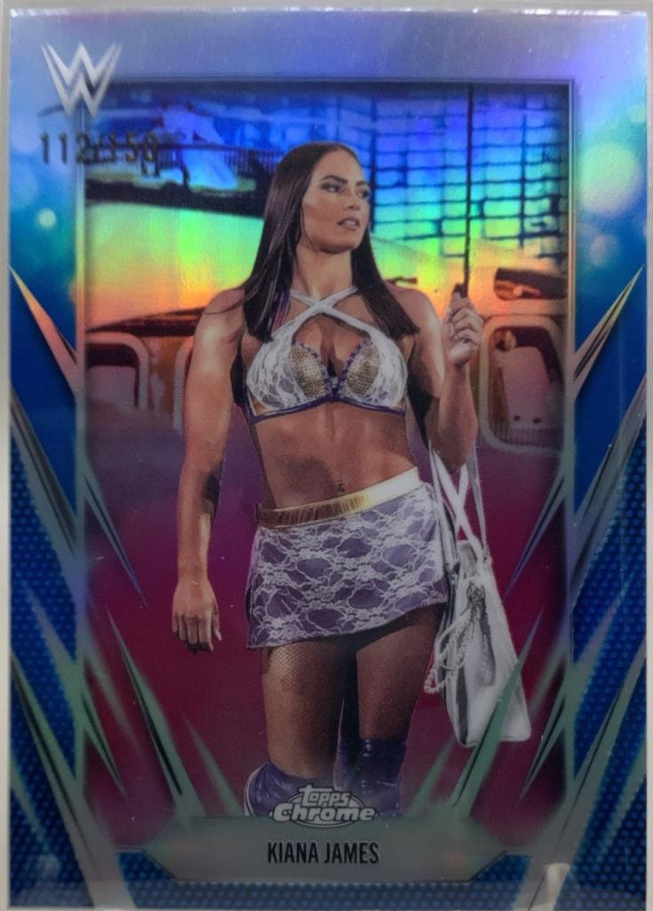 Kiana James [Blue Refractor] #82