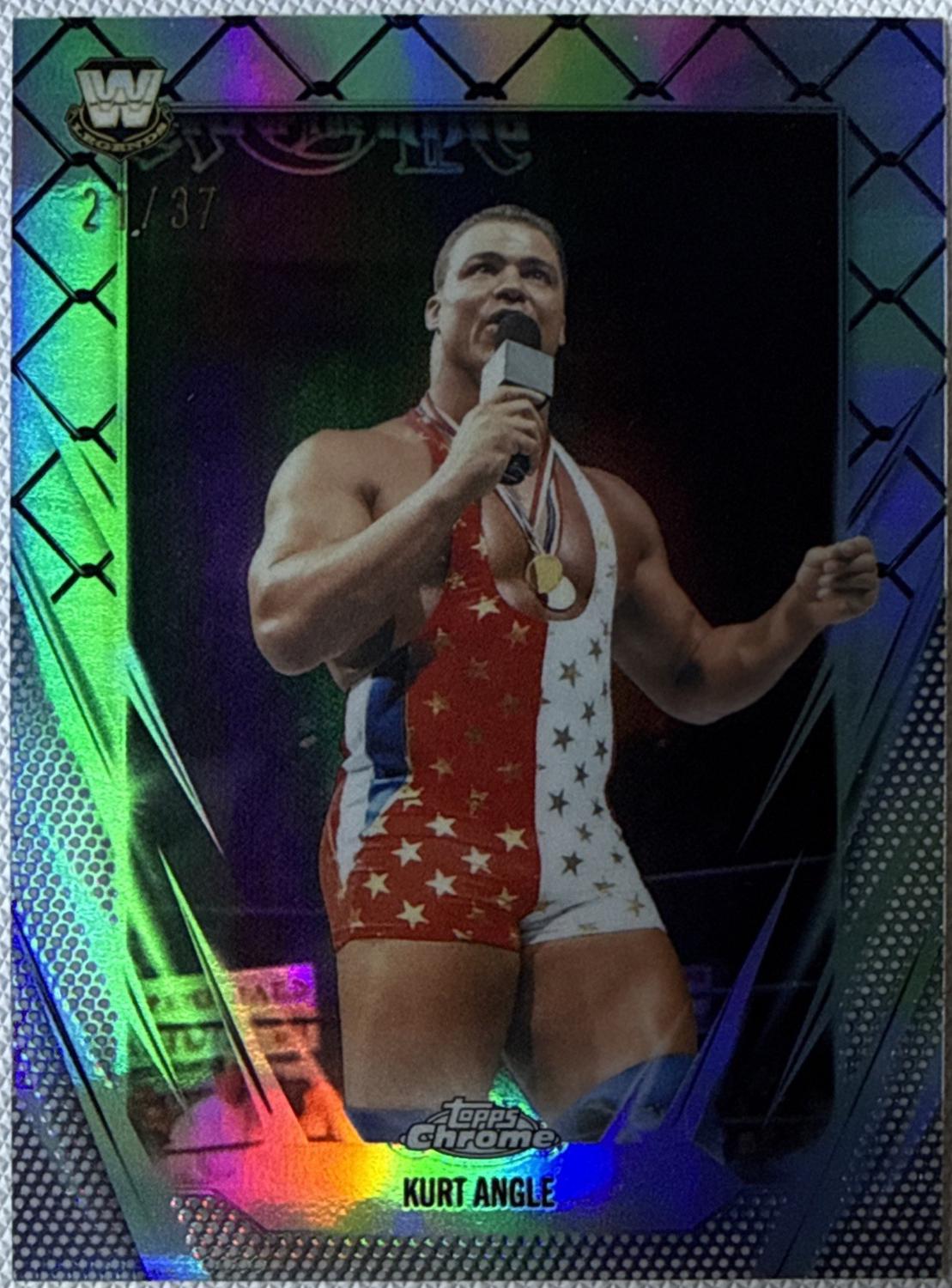 Kurt Angle [Steel Cage Refractor] #123