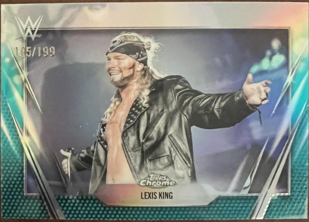 Lexis King [Aqua Refractor] #116