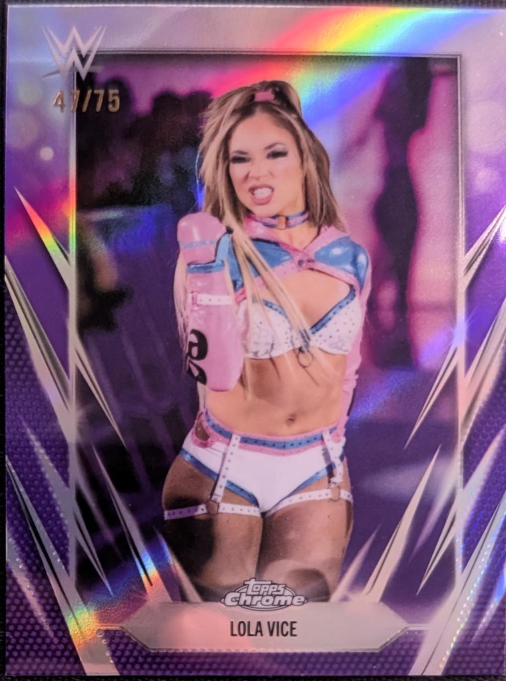 Lola Vice [Purple Refractor] #98