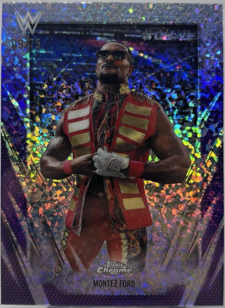 Montez Ford [Purple Mini Diamond Refractor] #150