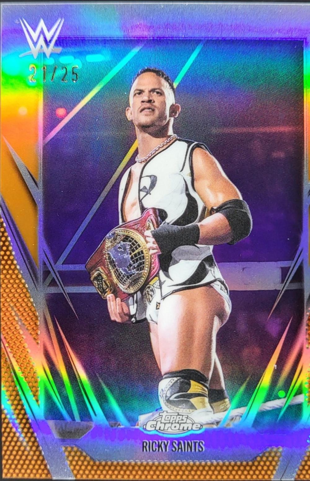 Ricky Saints [Orange Refractor] #94