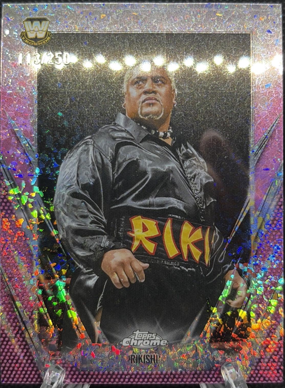Rikishi [Magenta Refractor] #92