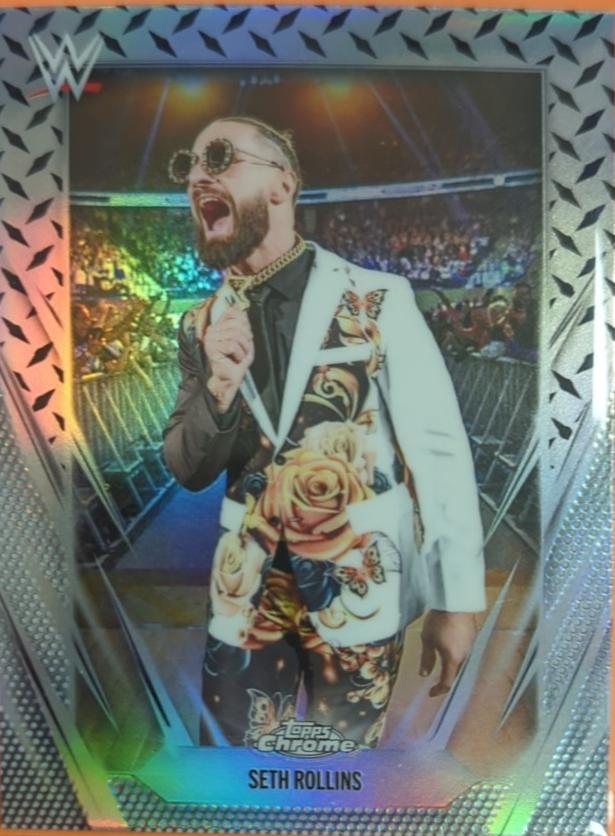 Seth Rollins [Diamond Plate Refractor] #40