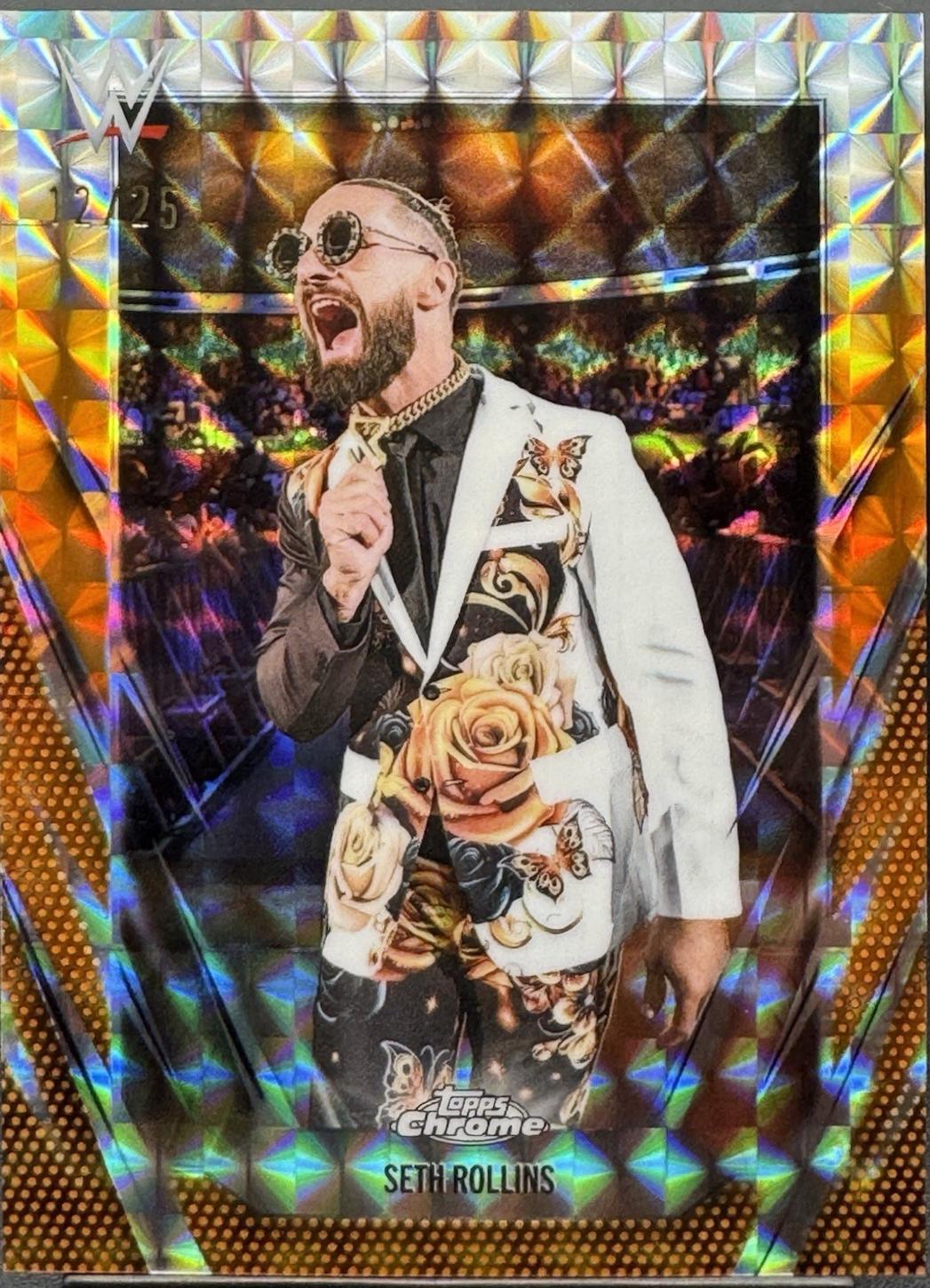 Seth Rollins [Orange Refractor] #40